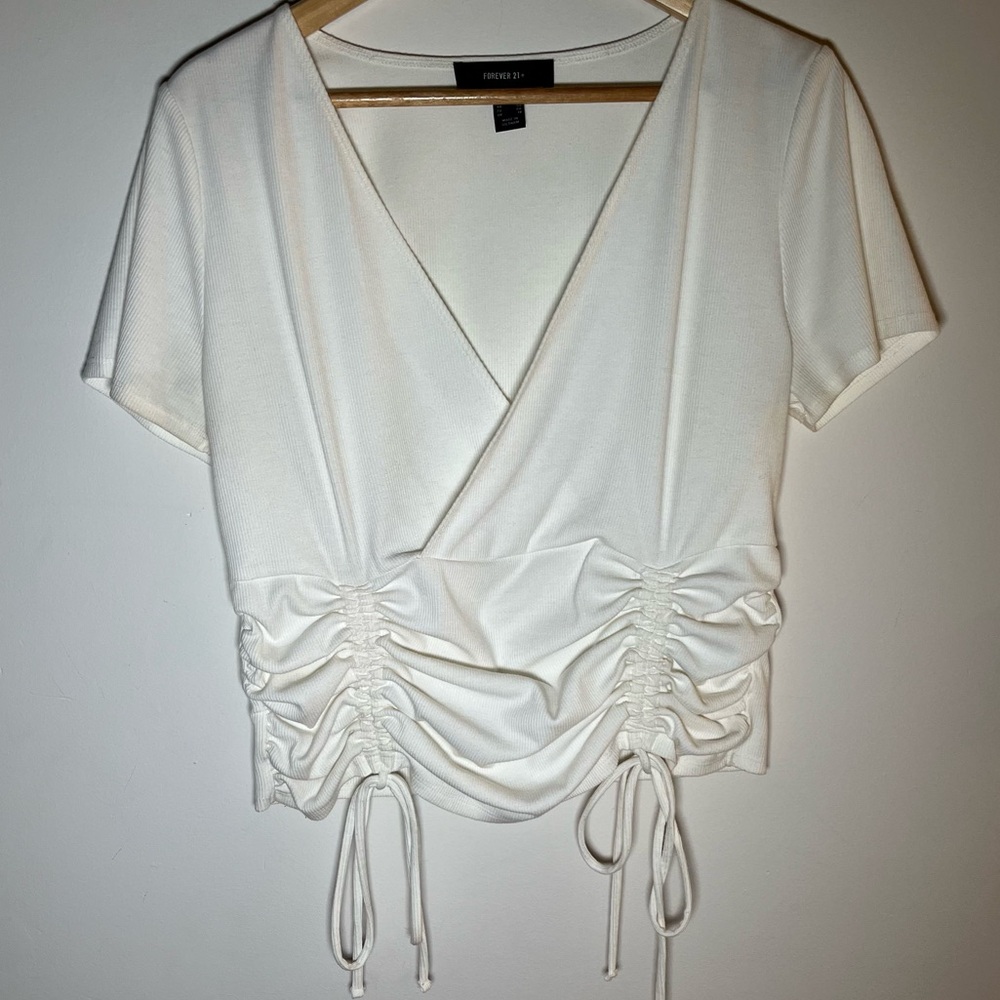 Forever 21 Tie Shirt